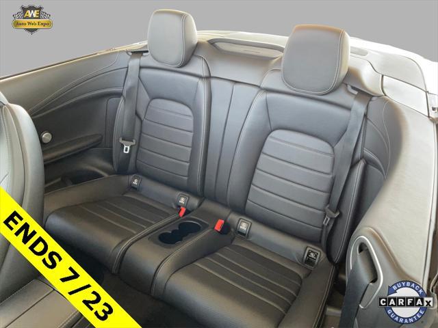 used 2022 Mercedes-Benz C-Class car, priced at $39,999