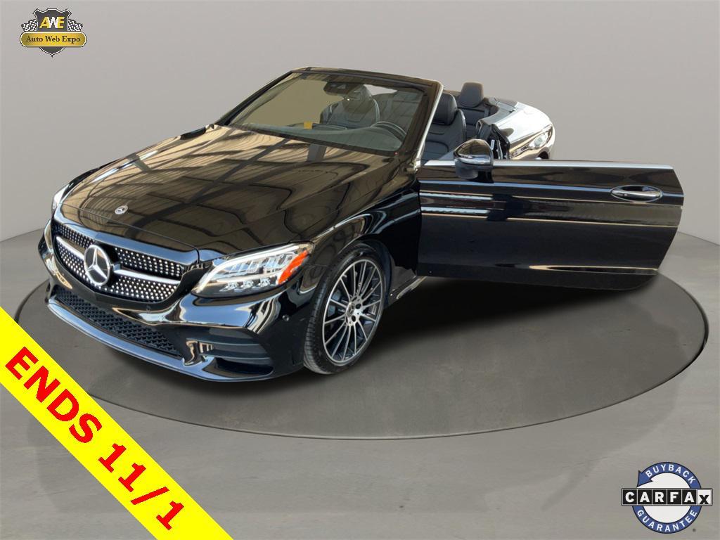 used 2022 Mercedes-Benz C-Class car, priced at $39,988