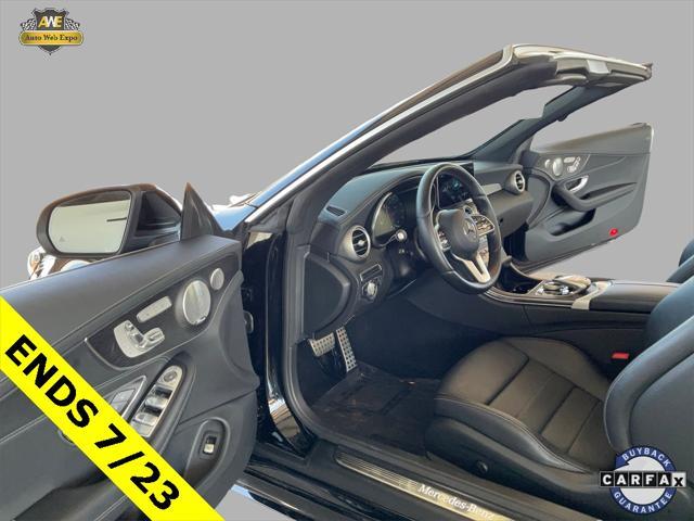 used 2022 Mercedes-Benz C-Class car, priced at $39,999