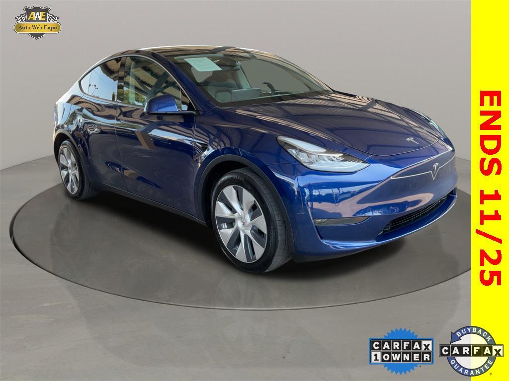 used 2021 Tesla Model Y car, priced at $24,583