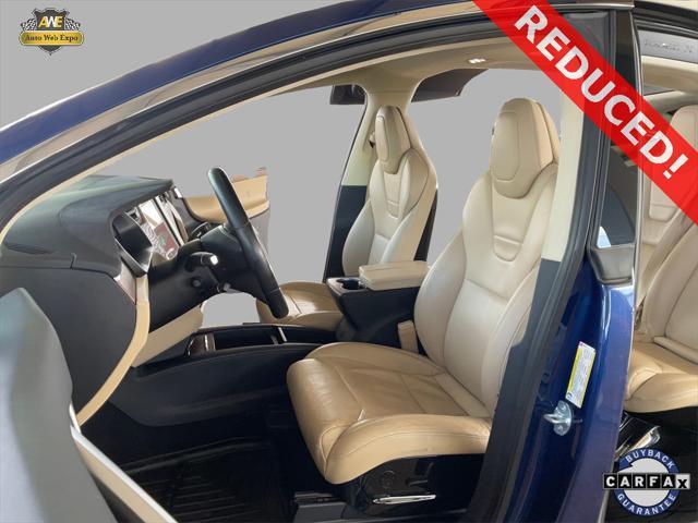 used 2017 Tesla Model X car, priced at $29,790