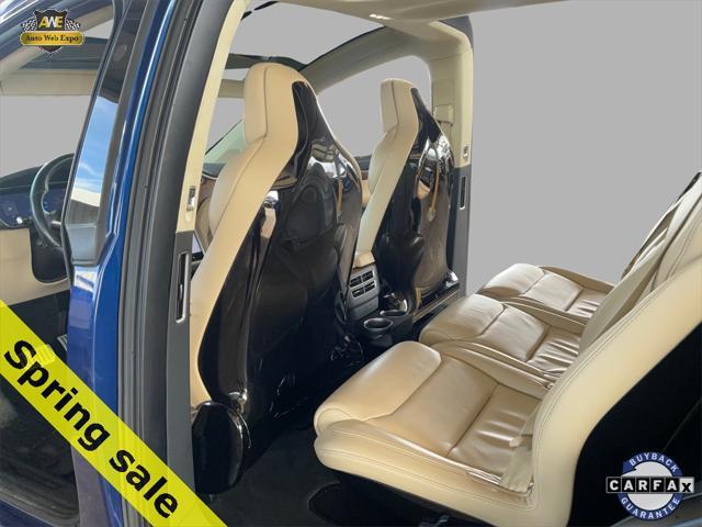 used 2017 Tesla Model X car, priced at $31,988