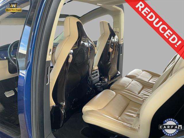 used 2017 Tesla Model X car, priced at $29,790