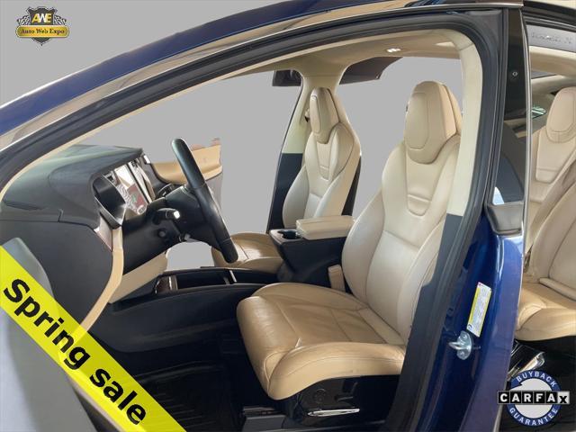 used 2017 Tesla Model X car, priced at $31,988