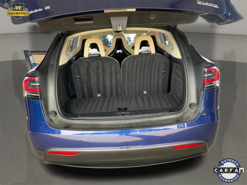 used 2017 Tesla Model X car, priced at $30,999