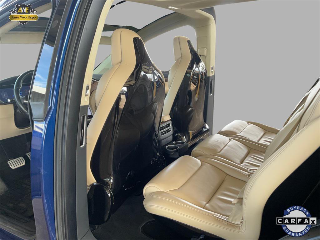 used 2017 Tesla Model X car, priced at $30,999