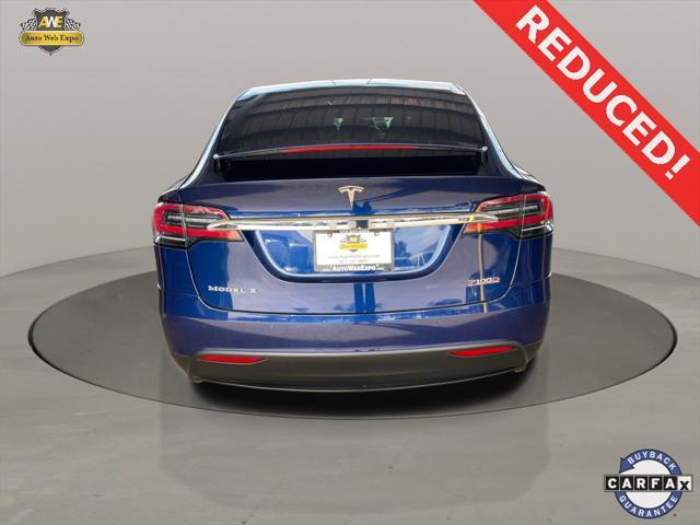 used 2017 Tesla Model X car, priced at $29,790