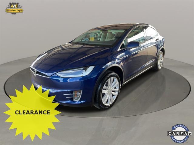 used 2017 Tesla Model X car, priced at $34,998