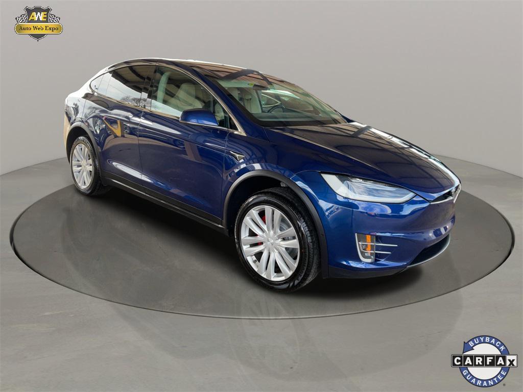 used 2017 Tesla Model X car, priced at $29,999