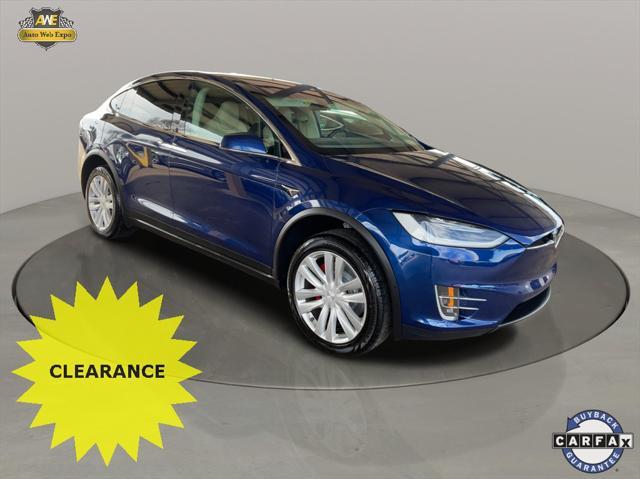 used 2017 Tesla Model X car, priced at $34,998