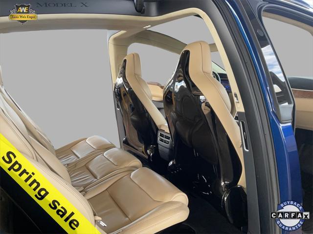 used 2017 Tesla Model X car, priced at $31,988