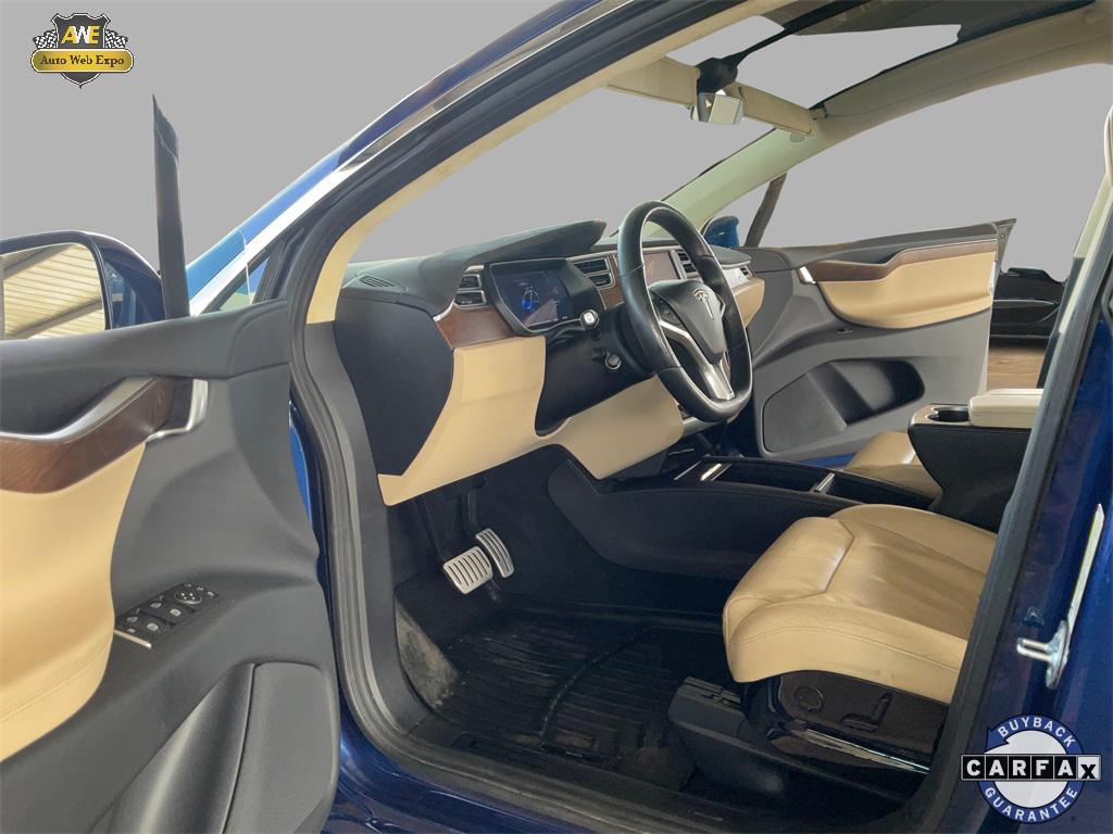 used 2017 Tesla Model X car, priced at $30,999