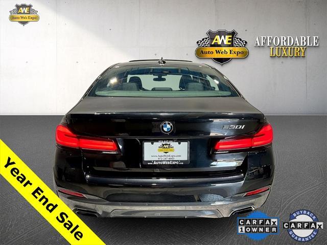 used 2021 BMW 530 car, priced at $29,989