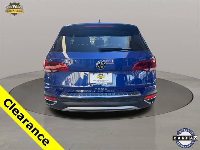 used 2024 Volkswagen Taos car, priced at $22,988