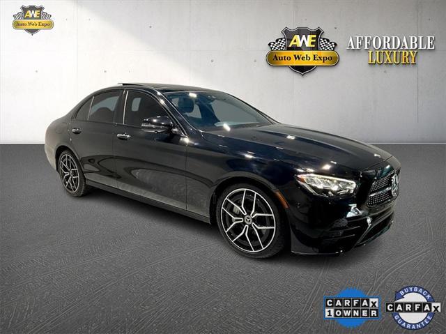 used 2021 Mercedes-Benz E-Class car, priced at $37,590