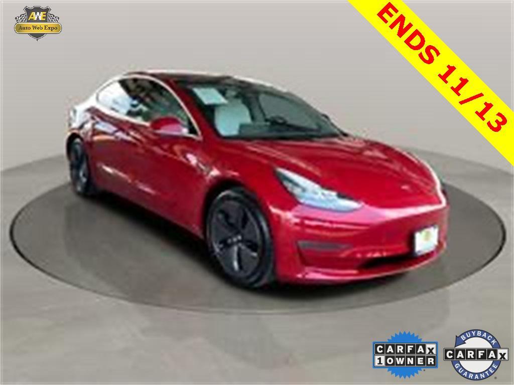 used 2018 Tesla Model 3 car, priced at $14,999