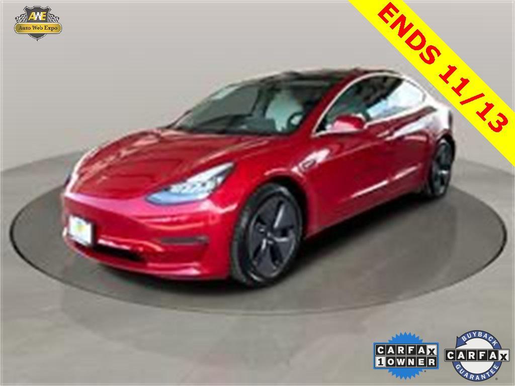 used 2018 Tesla Model 3 car, priced at $14,999