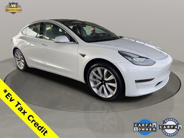 used 2018 Tesla Model 3 car, priced at $17,936