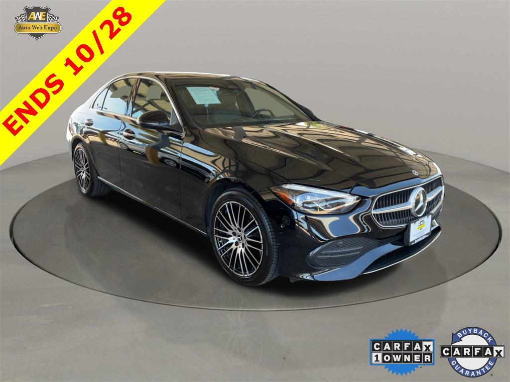 used 2024 Mercedes-Benz C-Class car, priced at $35,995