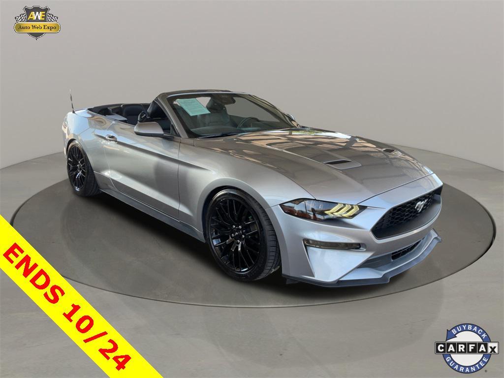 used 2021 Ford Mustang car, priced at $20,988