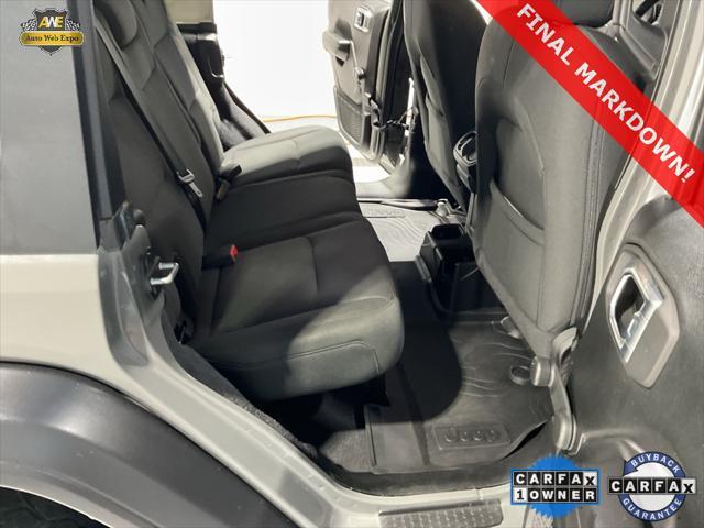 used 2021 Jeep Wrangler Unlimited car, priced at $27,993