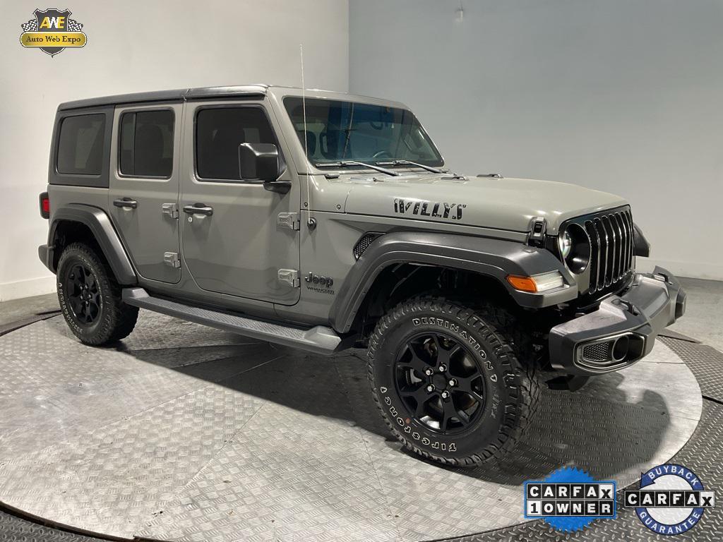 used 2021 Jeep Wrangler Unlimited car, priced at $29,899