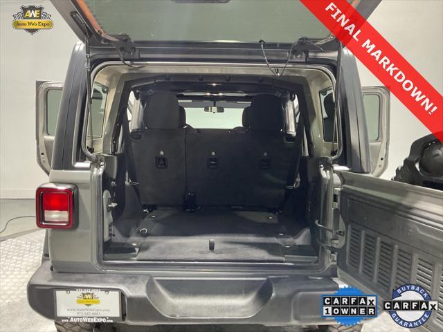 used 2021 Jeep Wrangler Unlimited car, priced at $27,993
