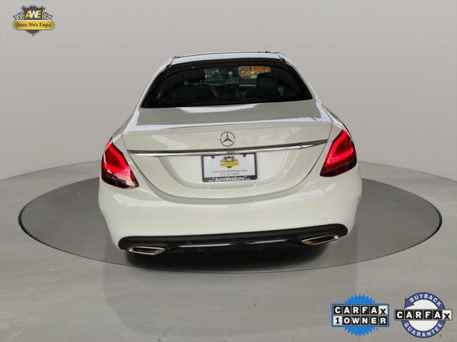 used 2021 Mercedes-Benz C-Class car, priced at $28,389