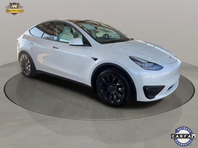 used 2021 Tesla Model Y car, priced at $27,995