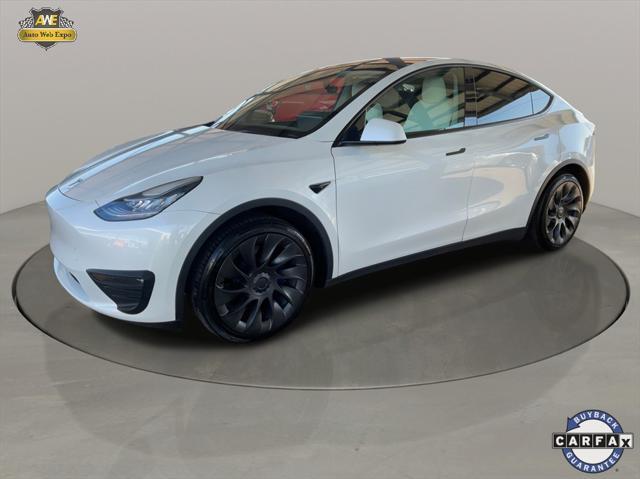 used 2021 Tesla Model Y car, priced at $27,995