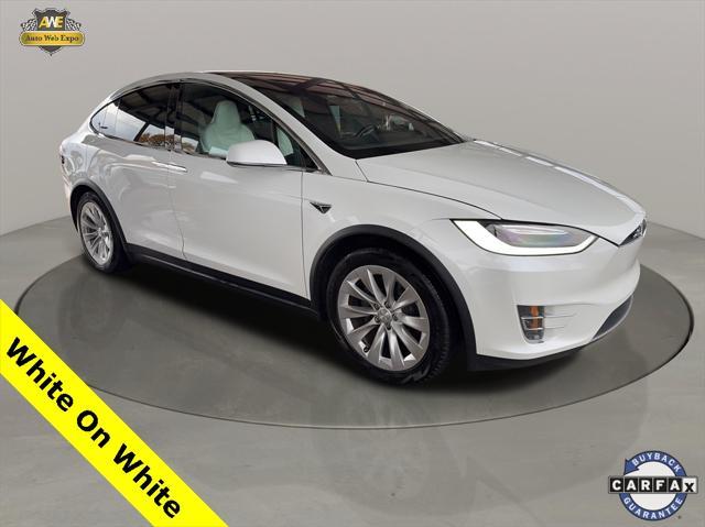 used 2017 Tesla Model X car, priced at $32,995