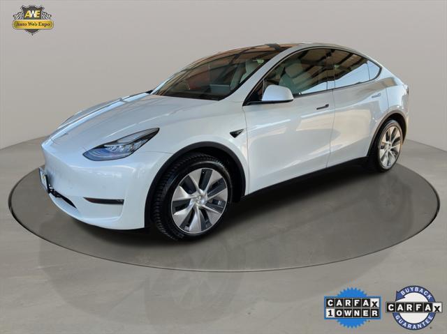 used 2020 Tesla Model Y car, priced at $31,995