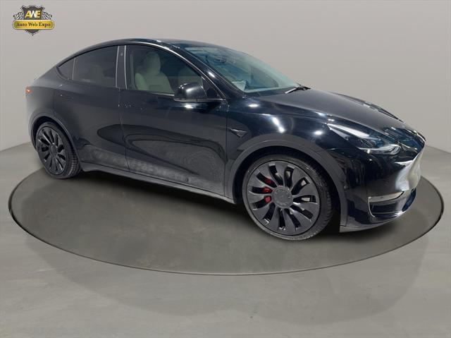 used 2021 Tesla Model Y car, priced at $30,590