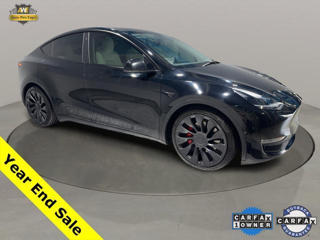 used 2021 Tesla Model Y car, priced at $28,995