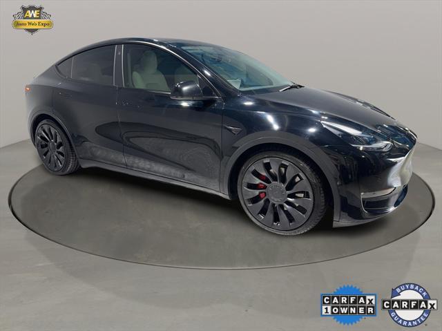 used 2021 Tesla Model Y car, priced at $28,451