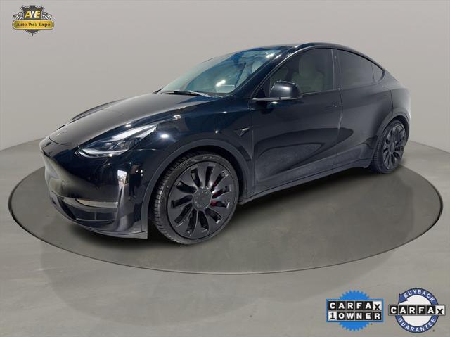 used 2021 Tesla Model Y car, priced at $28,451