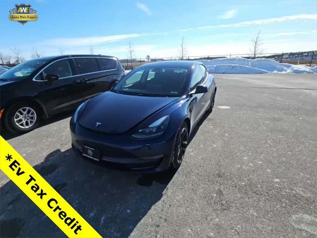 used 2022 Tesla Model 3 car, priced at $20,988