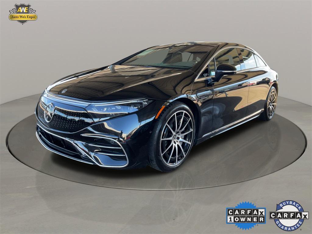 used 2022 Mercedes-Benz EQS 580 car, priced at $47,988