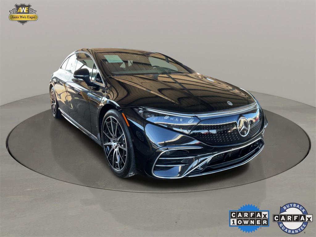 used 2022 Mercedes-Benz EQS 580 car, priced at $47,988