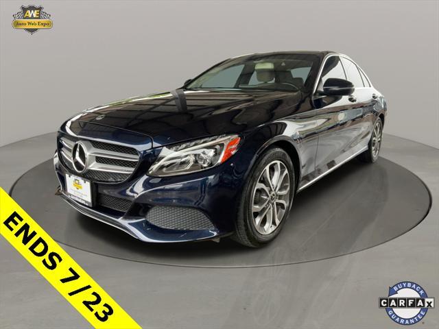 used 2018 Mercedes-Benz C-Class car, priced at $14,988