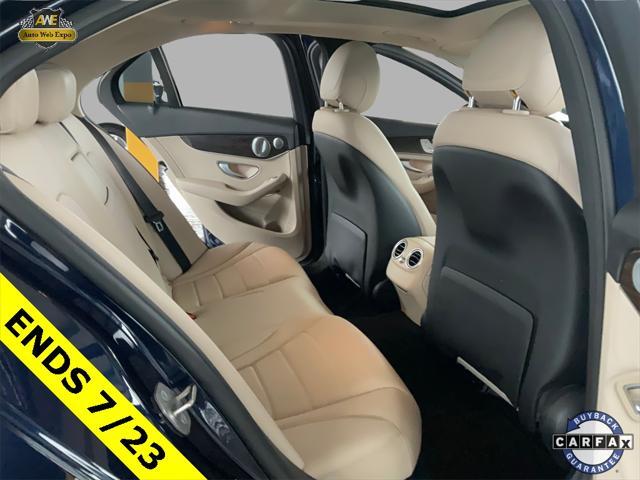 used 2018 Mercedes-Benz C-Class car, priced at $14,988