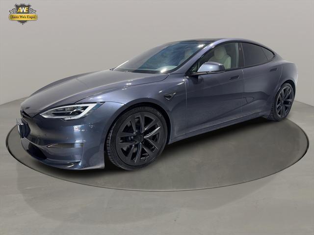 used 2021 Tesla Model S car, priced at $51,590