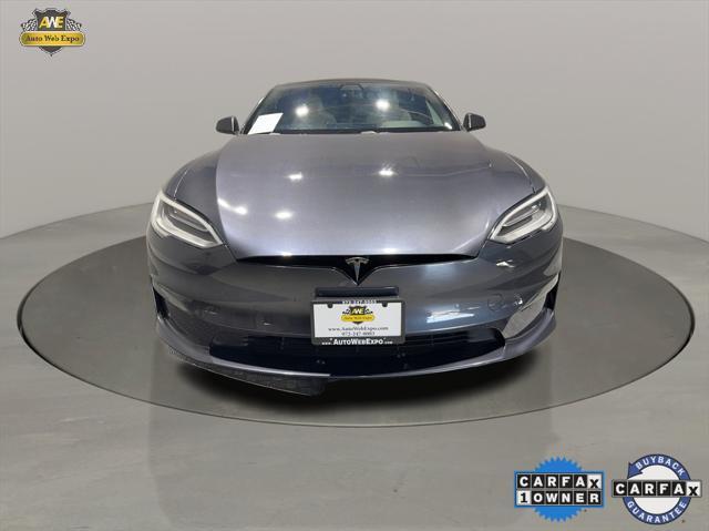 used 2021 Tesla Model S car, priced at $49,993