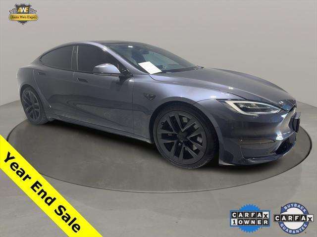 used 2021 Tesla Model S car, priced at $49,995