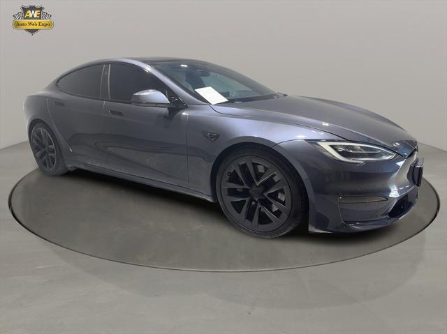 used 2021 Tesla Model S car, priced at $51,590