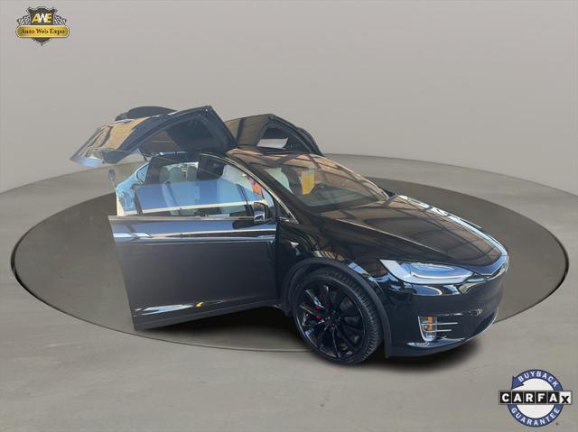 used 2020 Tesla Model X car, priced at $54,590