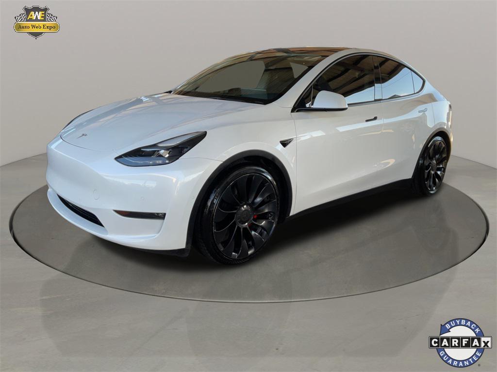 used 2022 Tesla Model Y car, priced at $27,988