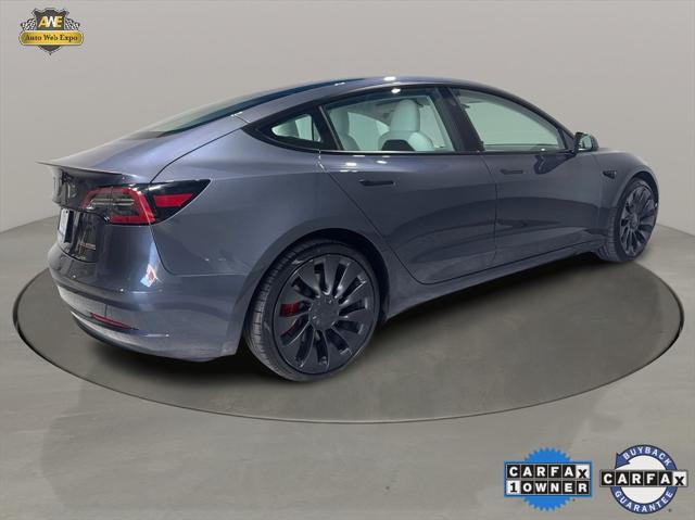 used 2023 Tesla Model 3 car, priced at $36,990