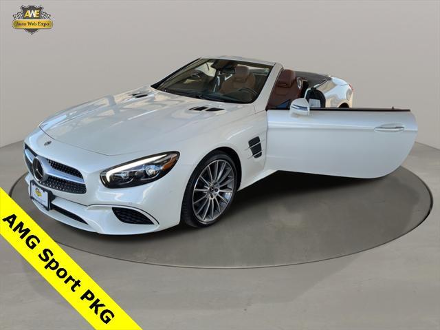 used 2020 Mercedes-Benz SL 550 car, priced at $72,927