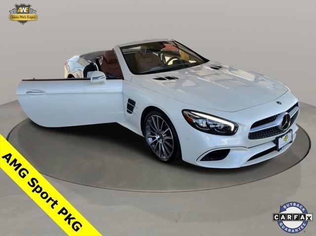 used 2020 Mercedes-Benz SL 550 car, priced at $74,793